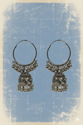 Oxidised Jhumkas